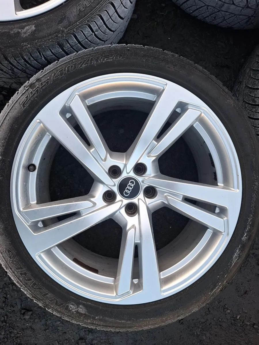 20" Genuine Audi S Line Alloys with tyres - Image 2