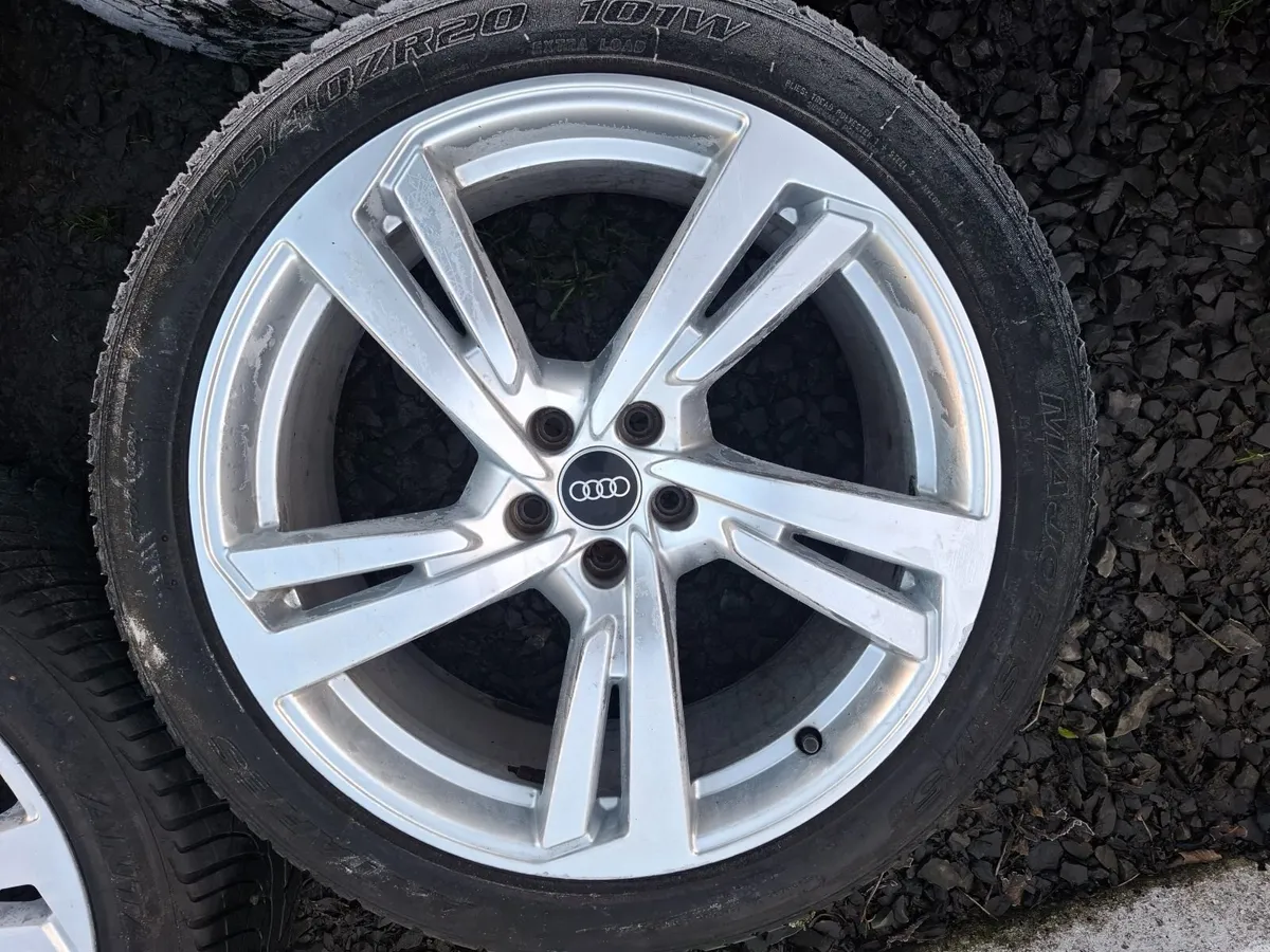 20" Genuine Audi S Line Alloys with tyres - Image 4