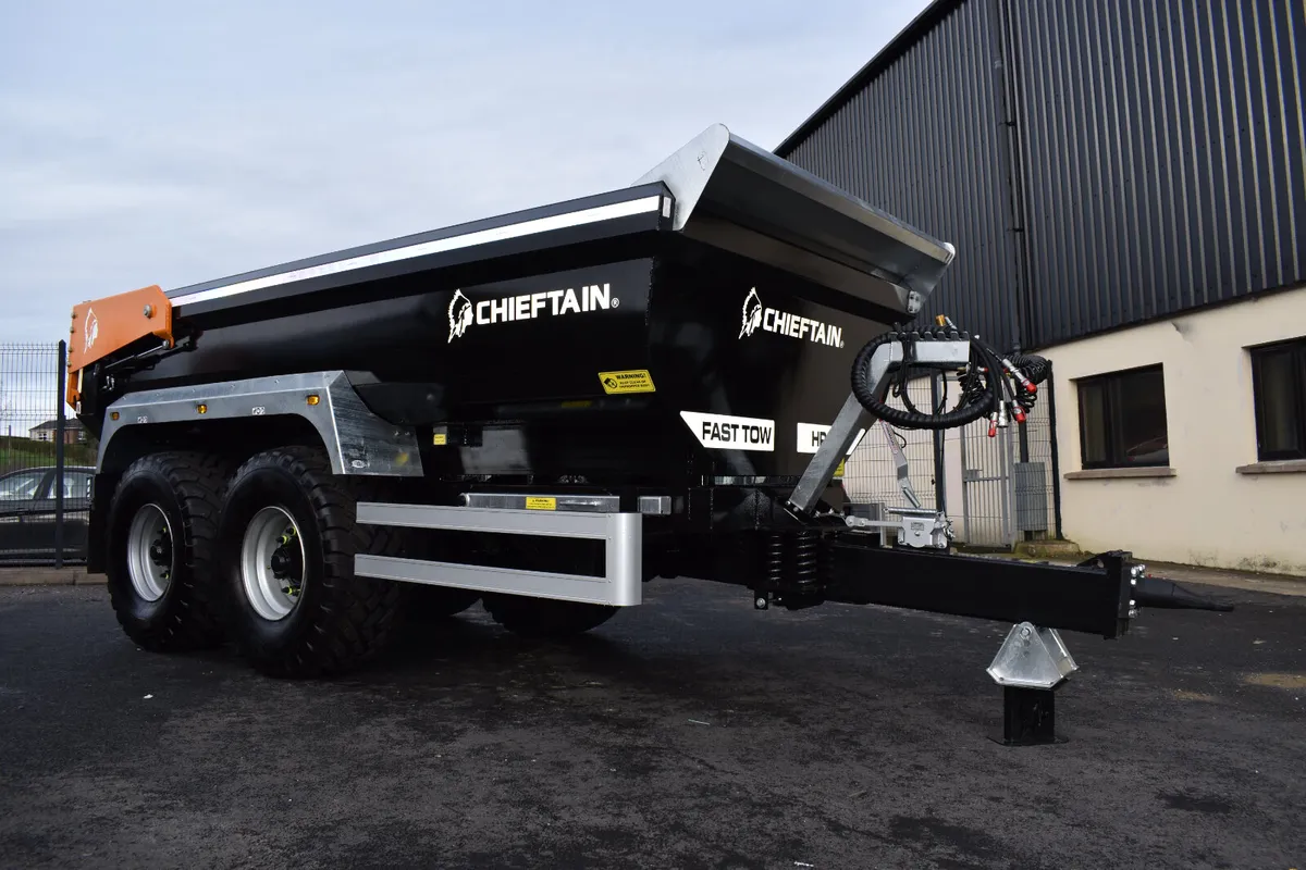 18t Half pipe dump trailer - Image 4