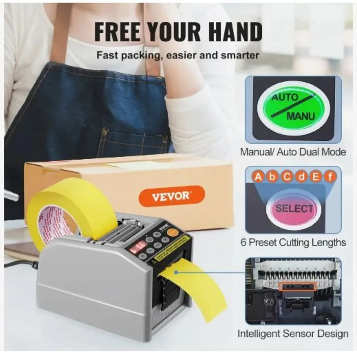 Zcut-9 Automatic Tape Dispenser Adhesive - Image 3