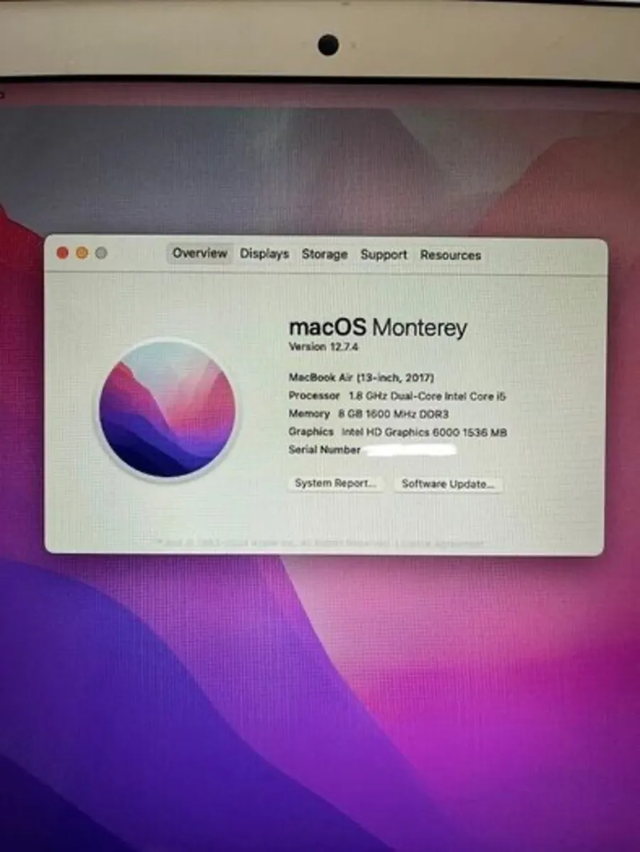 MacBook Air 13-inch (2017) - Excellent Battery! - Image 2