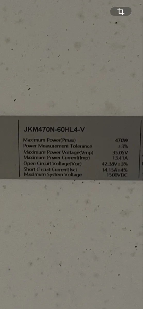 Jinko 470 watt solar panels - Image 3