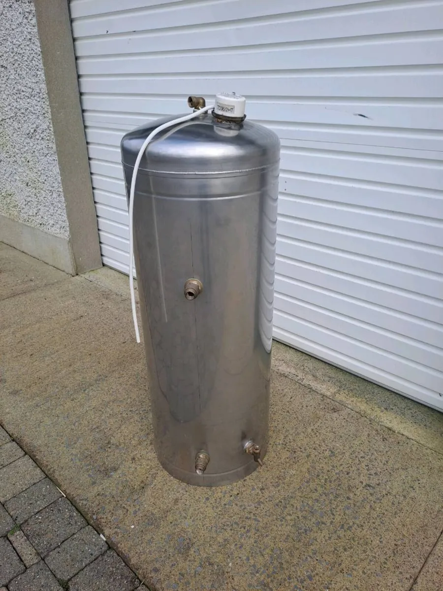 Twin Coil Stainless Steel Hot Water Cylinder - Image 2