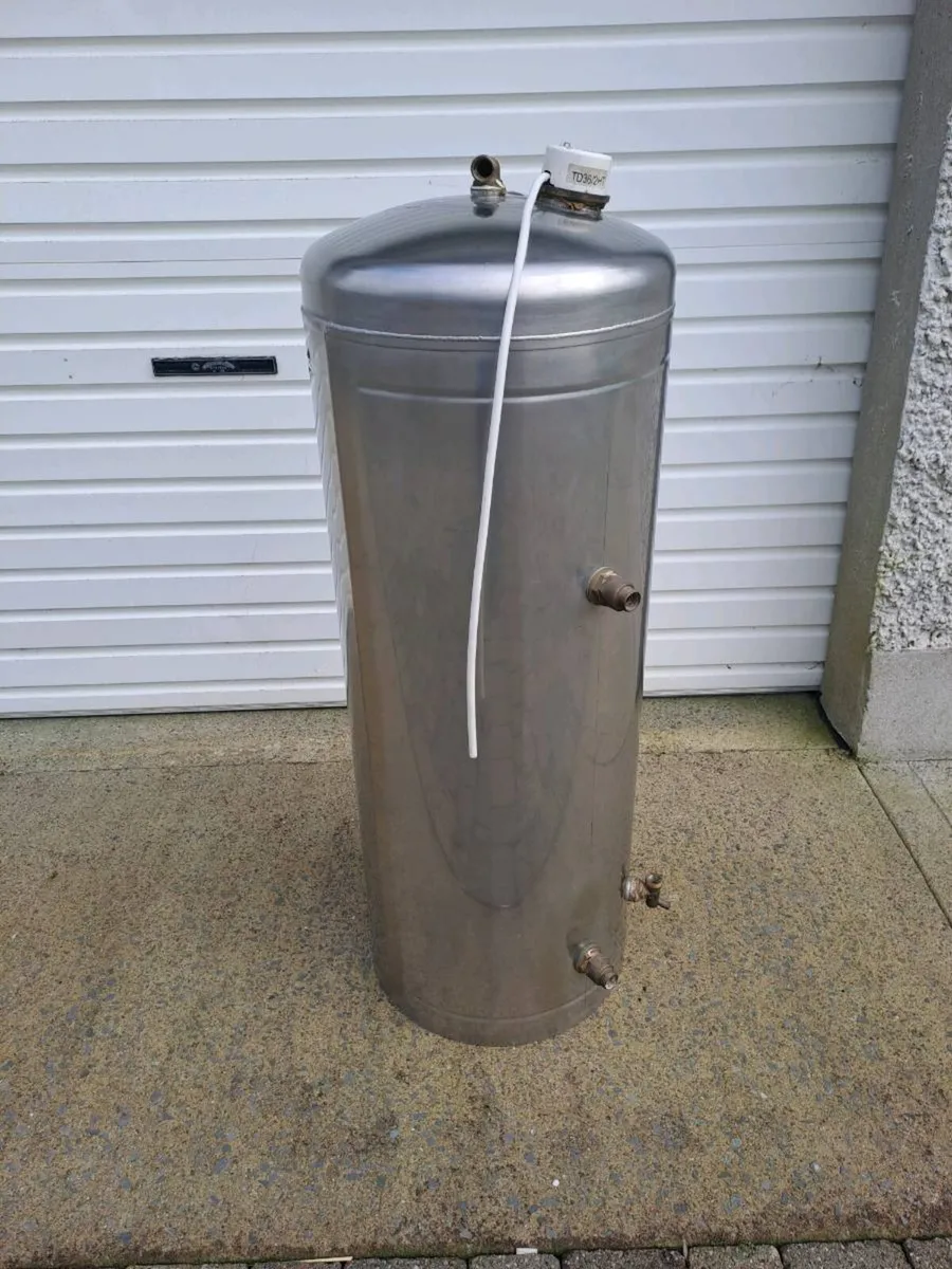 Twin Coil Stainless Steel Hot Water Cylinder - Image 1