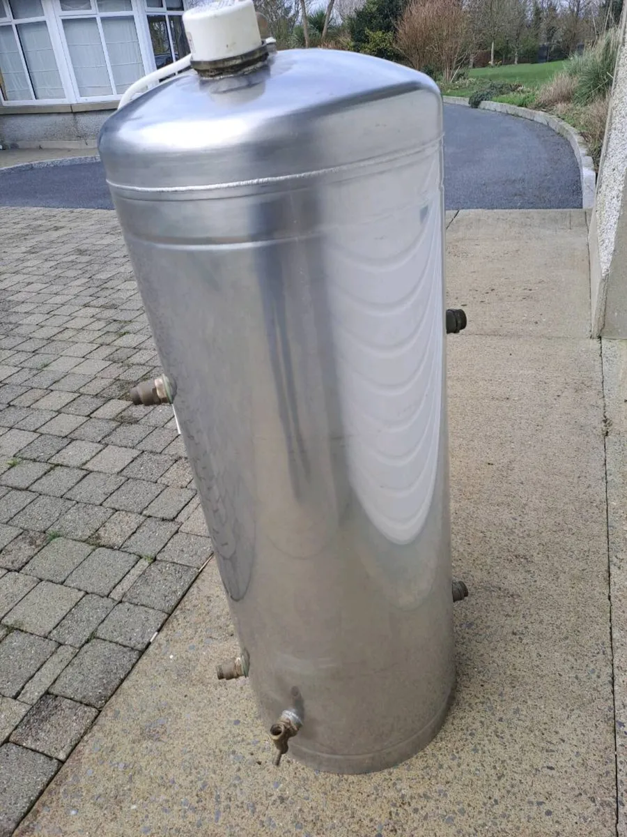 Twin Coil Stainless Steel Hot Water Cylinder - Image 4