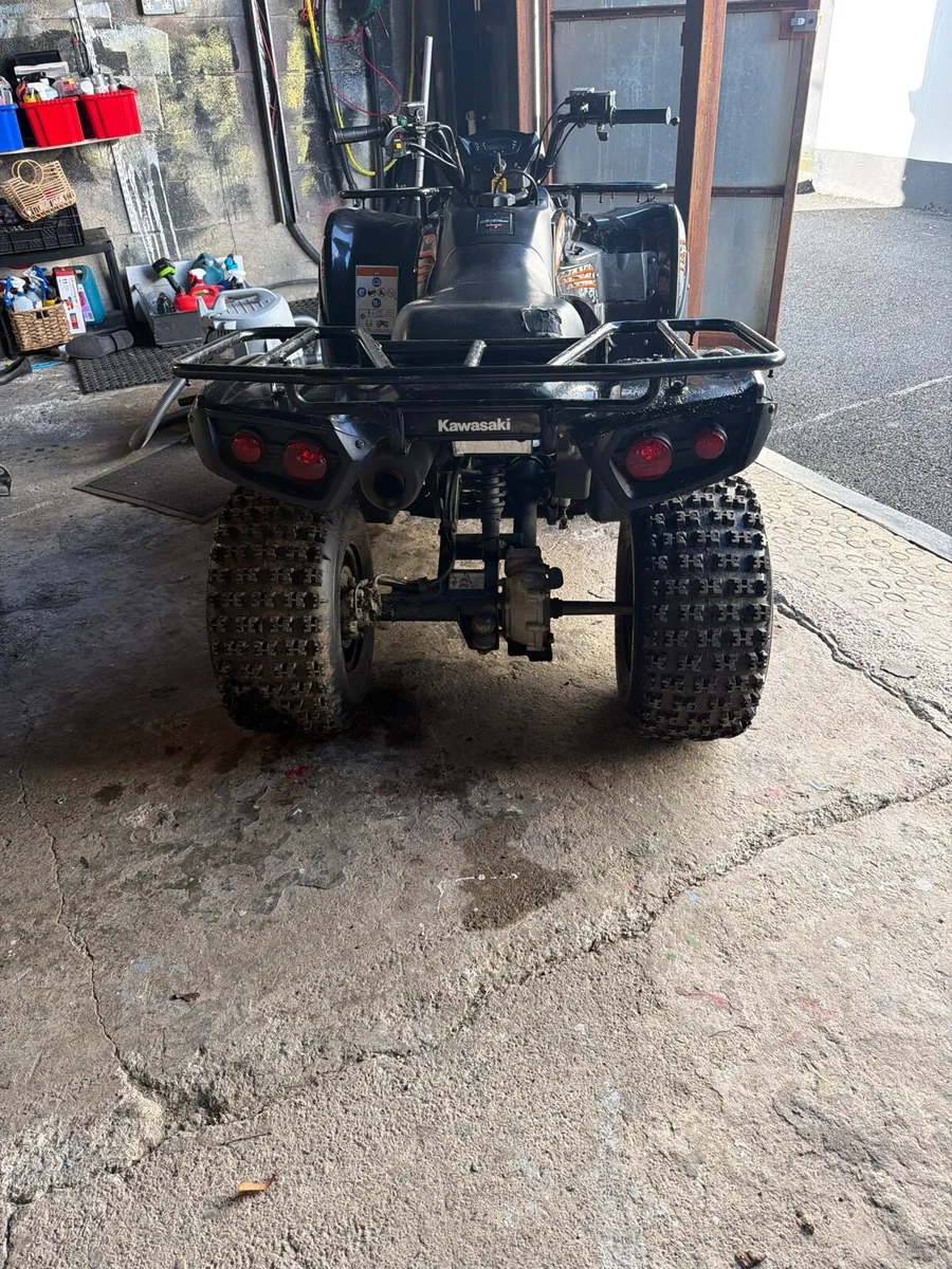 Kawasaki KVF 300 cc 4 x2 farm quad - Image 3