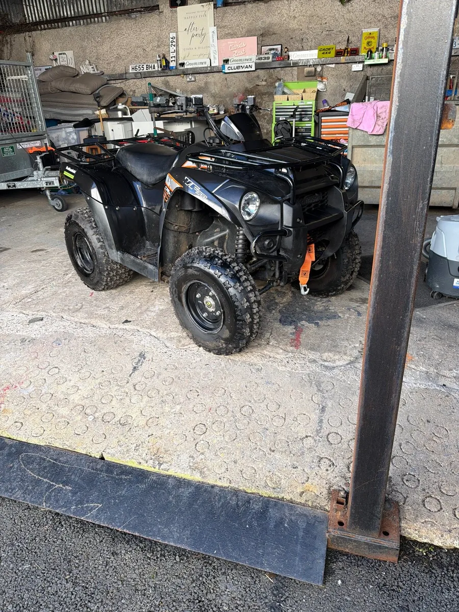 Kawasaki KVF 300 cc 4 x2 farm quad - Image 2