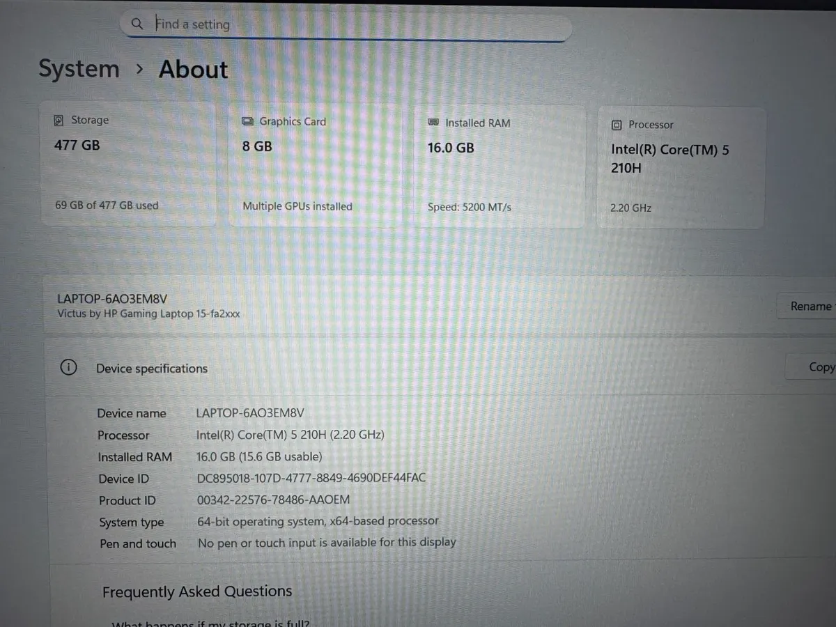 New HP Victus 15 (2026) | Nvidia RTX 5060 - Image 2