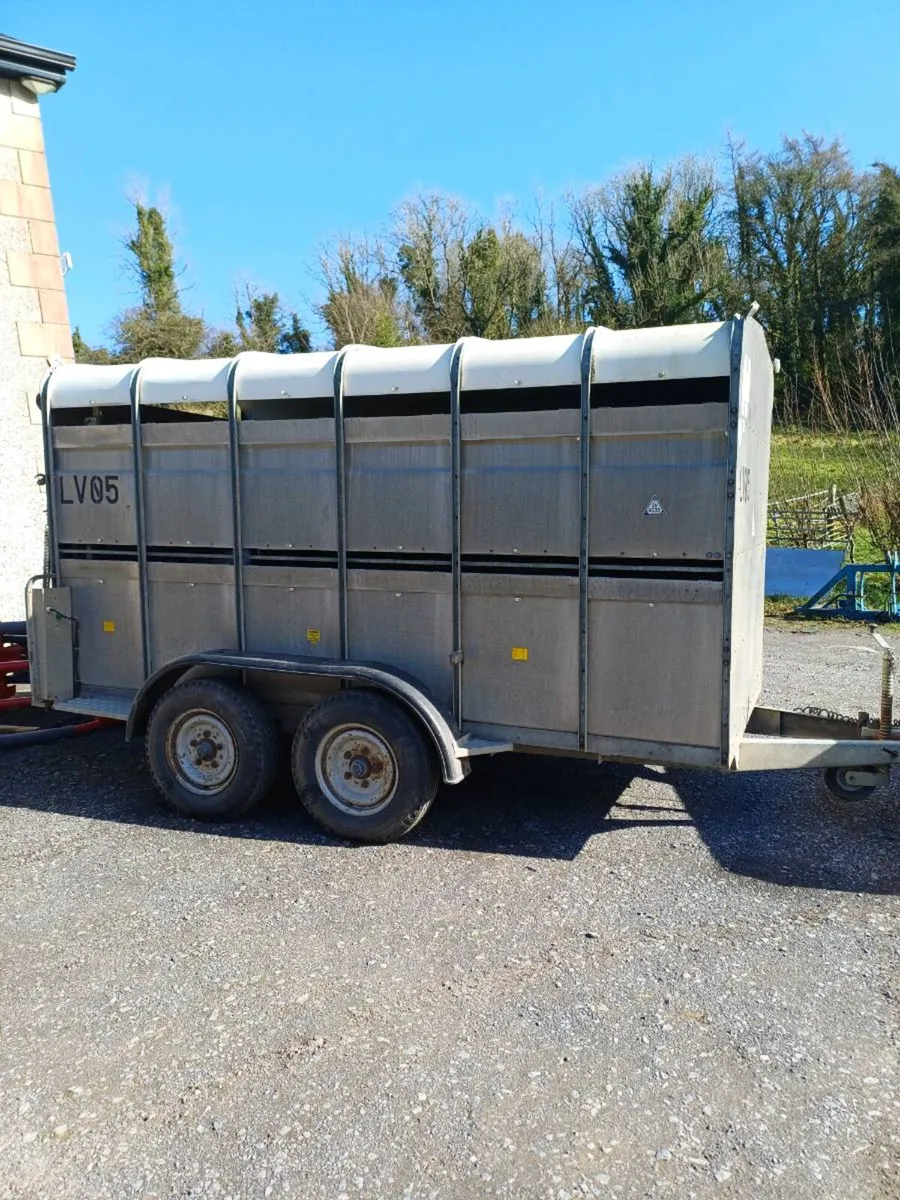 HUDSON 12FT LIVESTICK TRAILER (DECKS) - Image 1