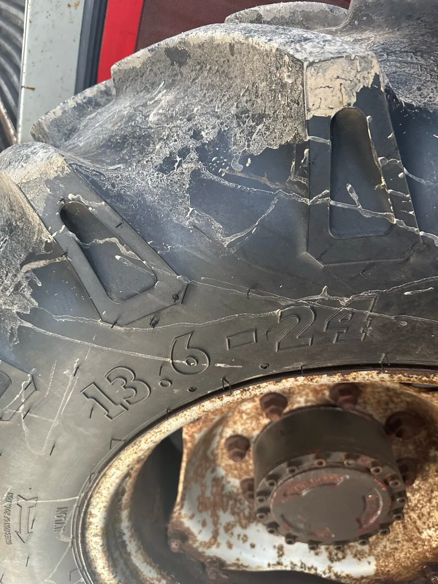 13.6  r24 bkt cross ply tyres - Image 1