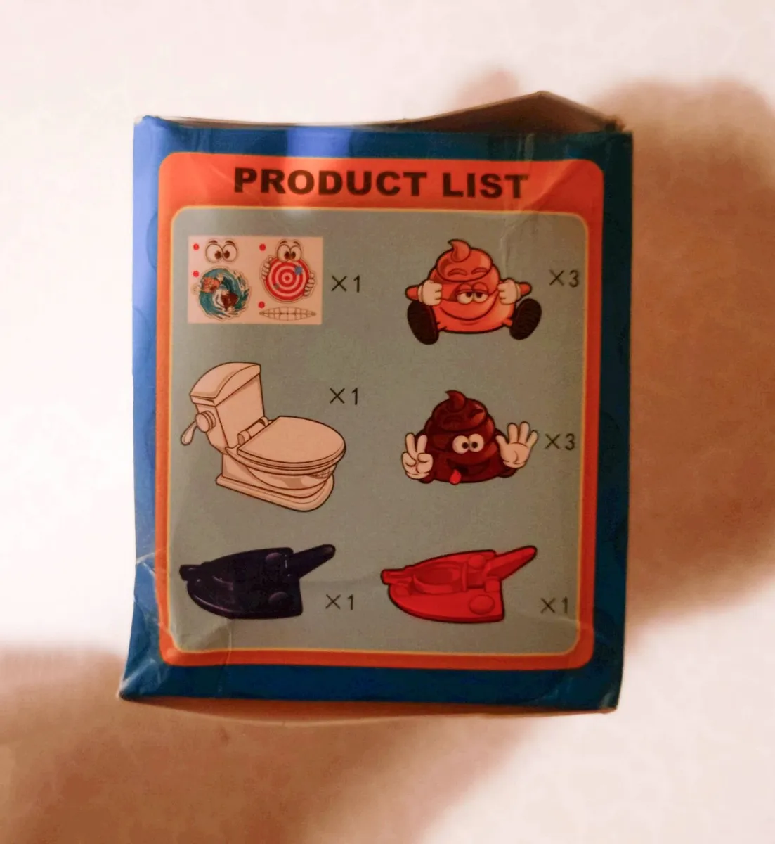 9 pcs, 1 set poop shooter game (New). - Image 2