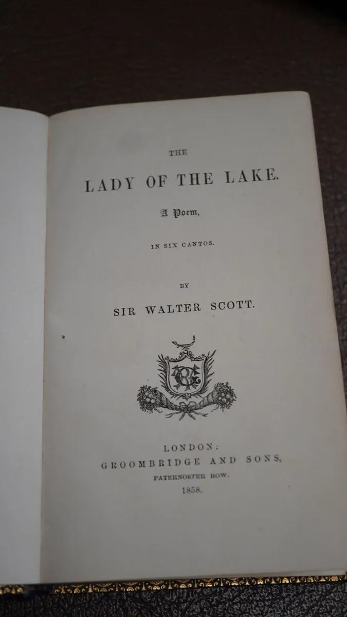 The Lady of the Lake by Sir Walter Scott - 1858 - Image 4