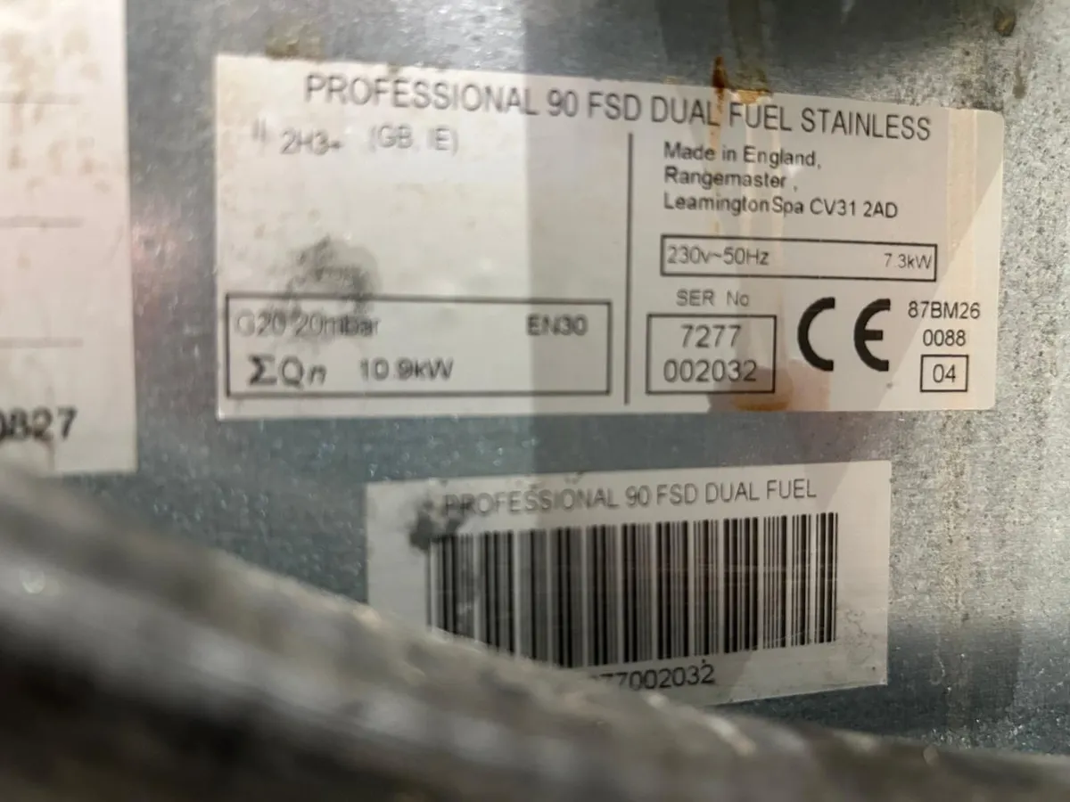 Rangemaster PROFESSIONAL90 FSD Dual Fuel - Image 3
