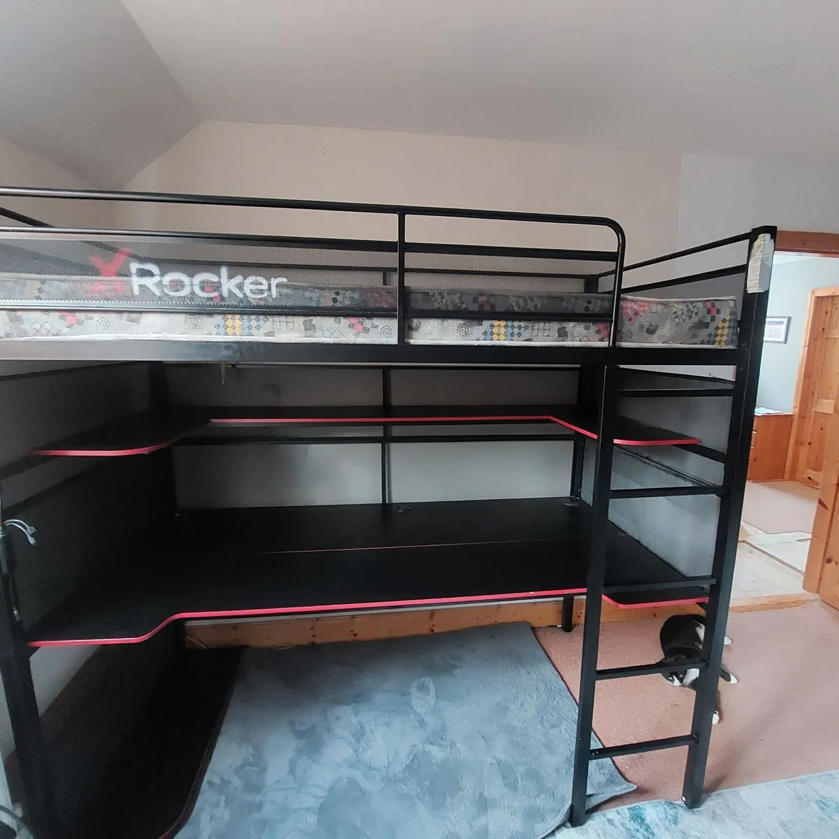 X Rocker Gaming Bunk Bed - Image 3
