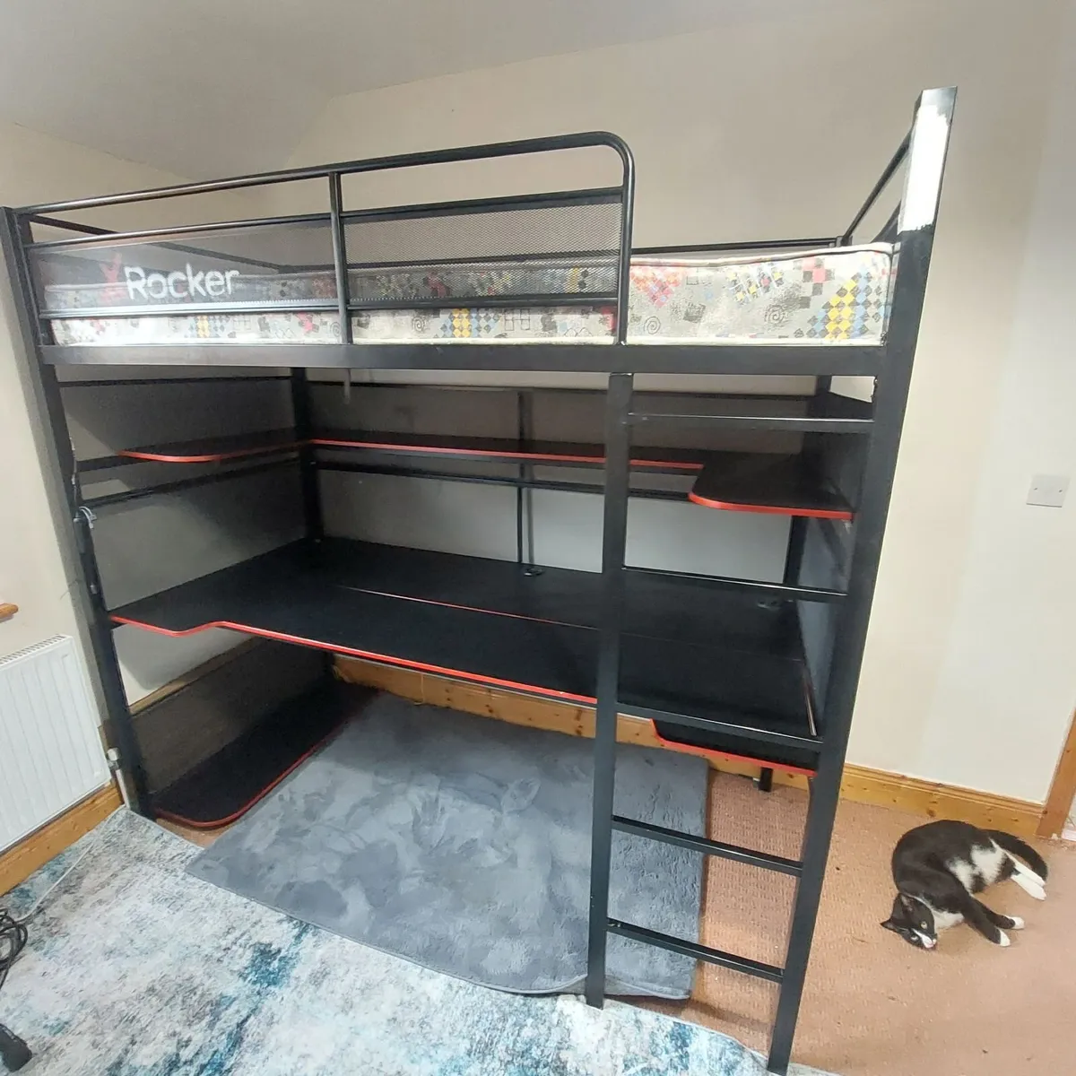 X Rocker Gaming Bunk Bed - Image 1