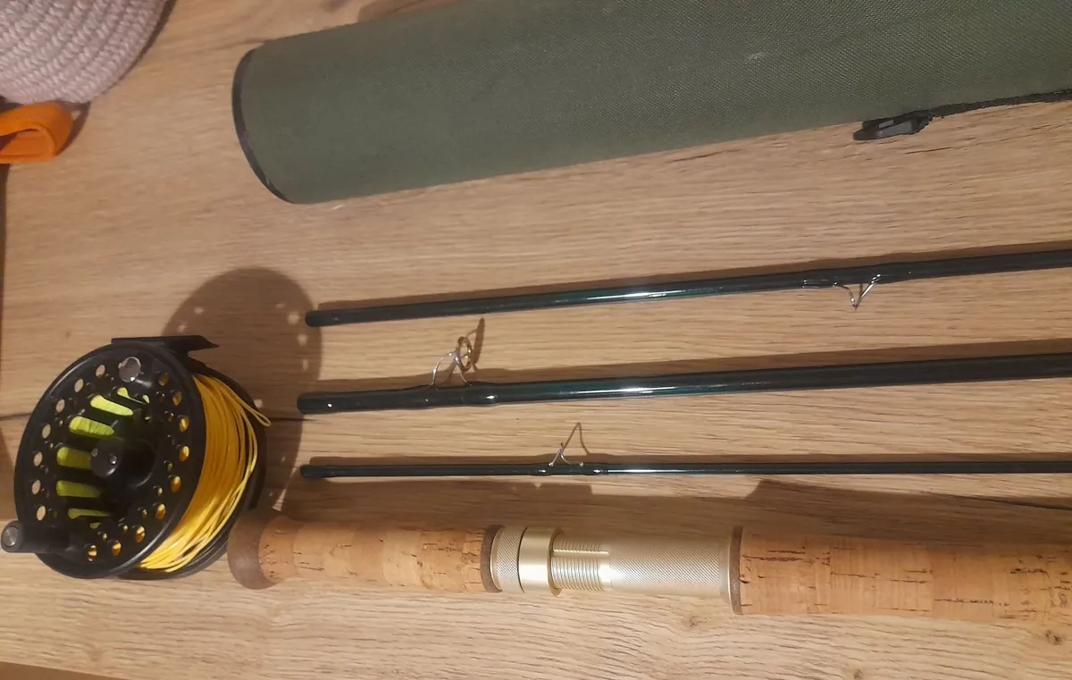 Vision GT4 double handed fly rod 13 foot 8 -9 weig - Image 1