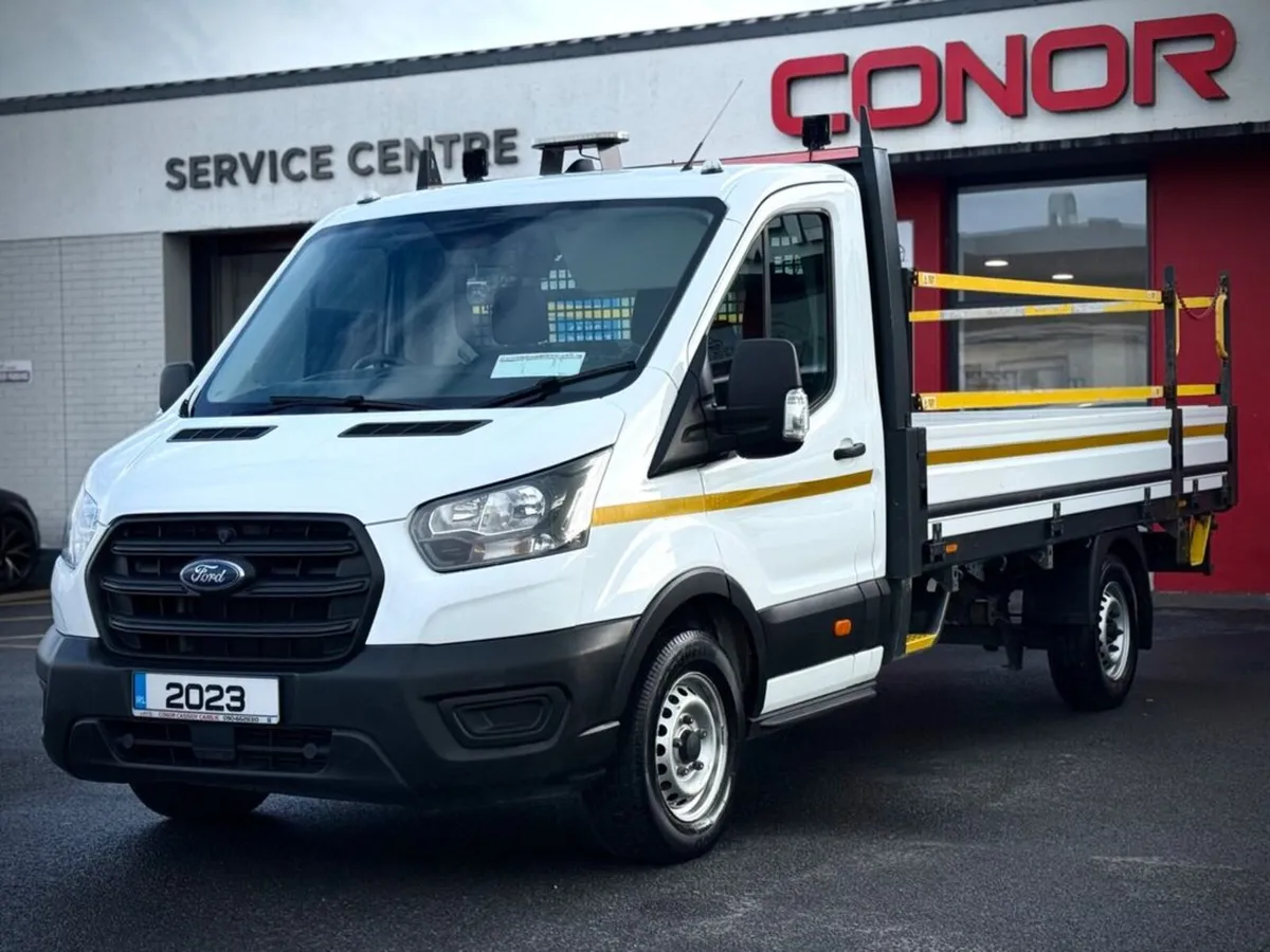 Ford Transit 350 LEADER *DROPSIDE BODY* C/C ECOBLU - Image 4