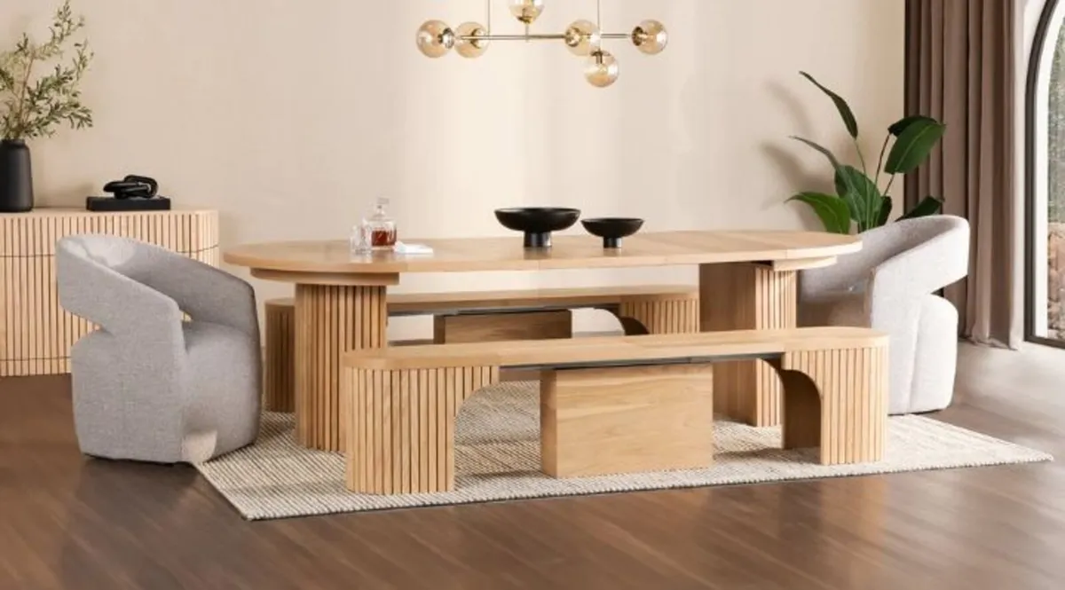 Transformer Round Bench.No deposit required ✨ - Image 4