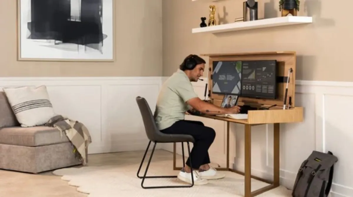 Table to Desk / 2 Colours.No deposit required - Image 2