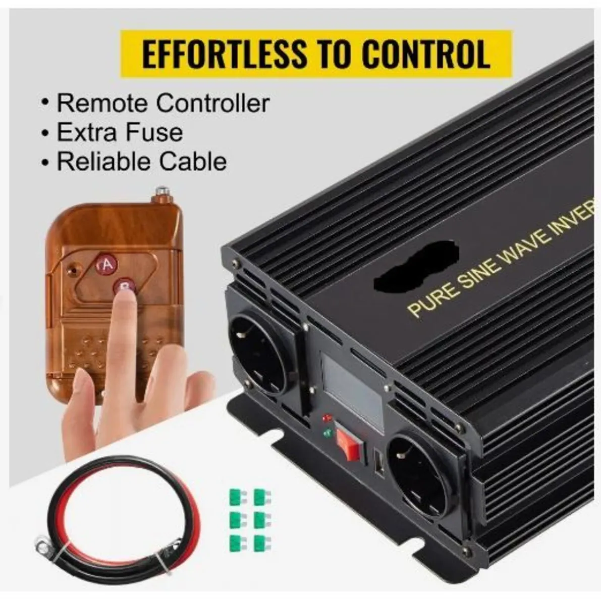 Pure Sine Wave Inverter 2500W Power Inverter - Image 3