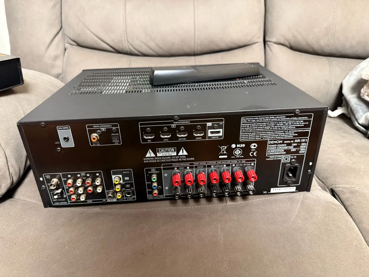 denon avr-1911 av surround receiver - Image 2