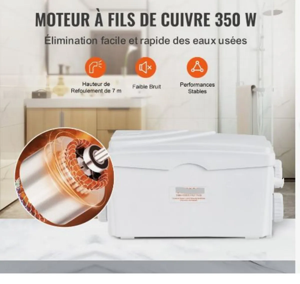 Macerator Pump, 350W - Image 3