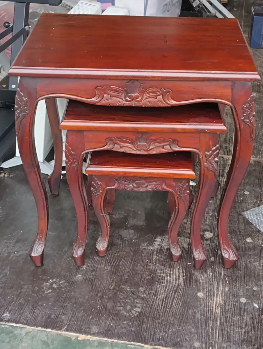 Nest of Three Side Tables