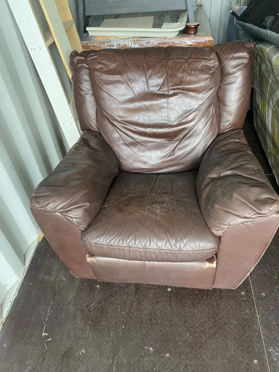 Leather La-Z-Boy Recliner - Image 2