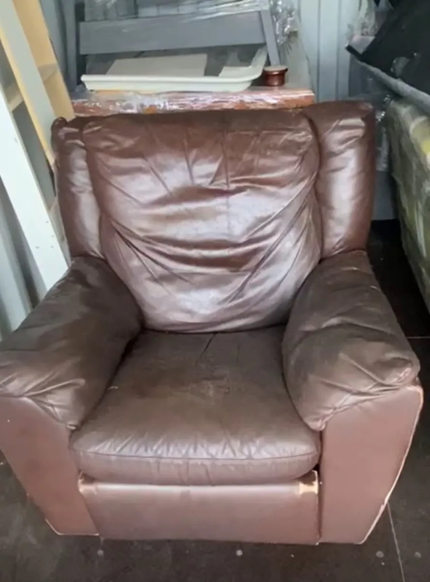 Leather La-Z-Boy Recliner - Image 1