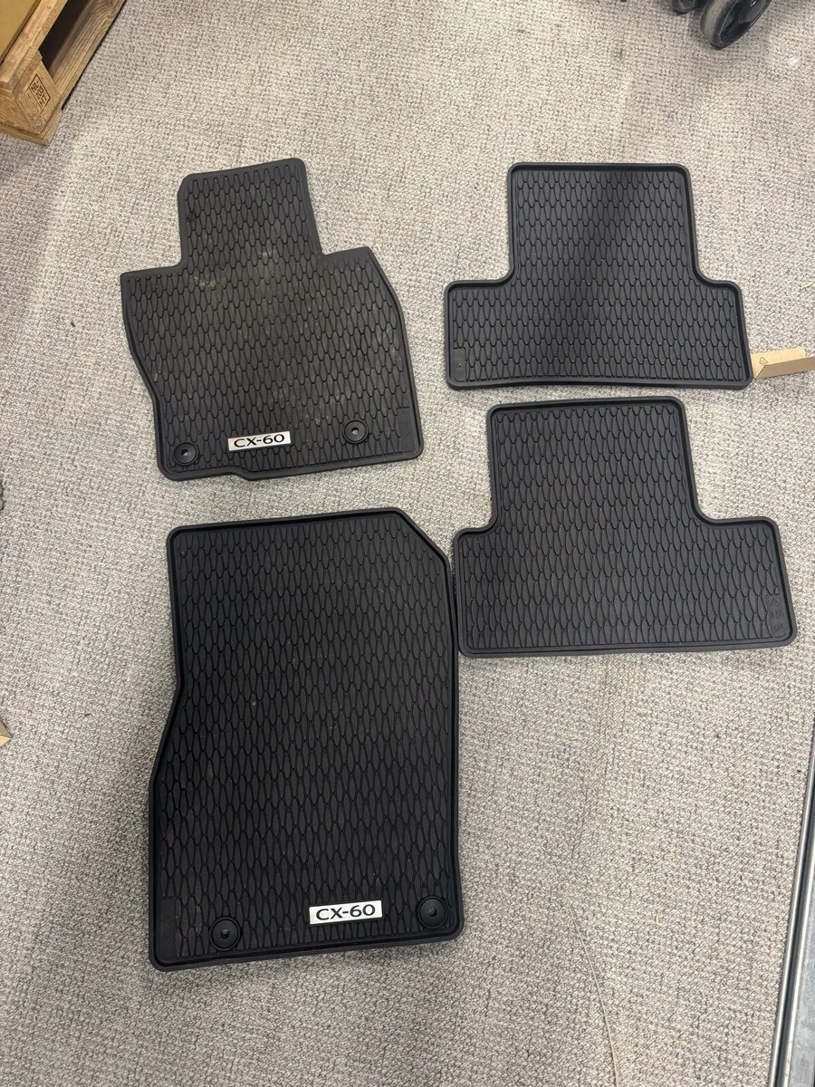 Mazda CX 60 Car Mats - Image 1