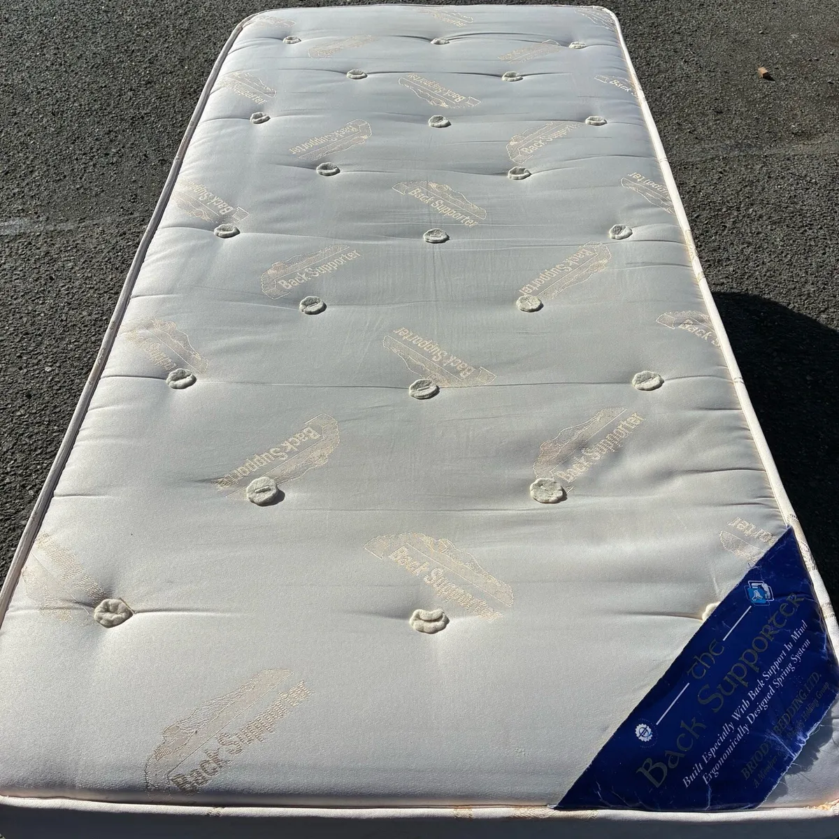 Single Back Support 11” Mattress - Image 2