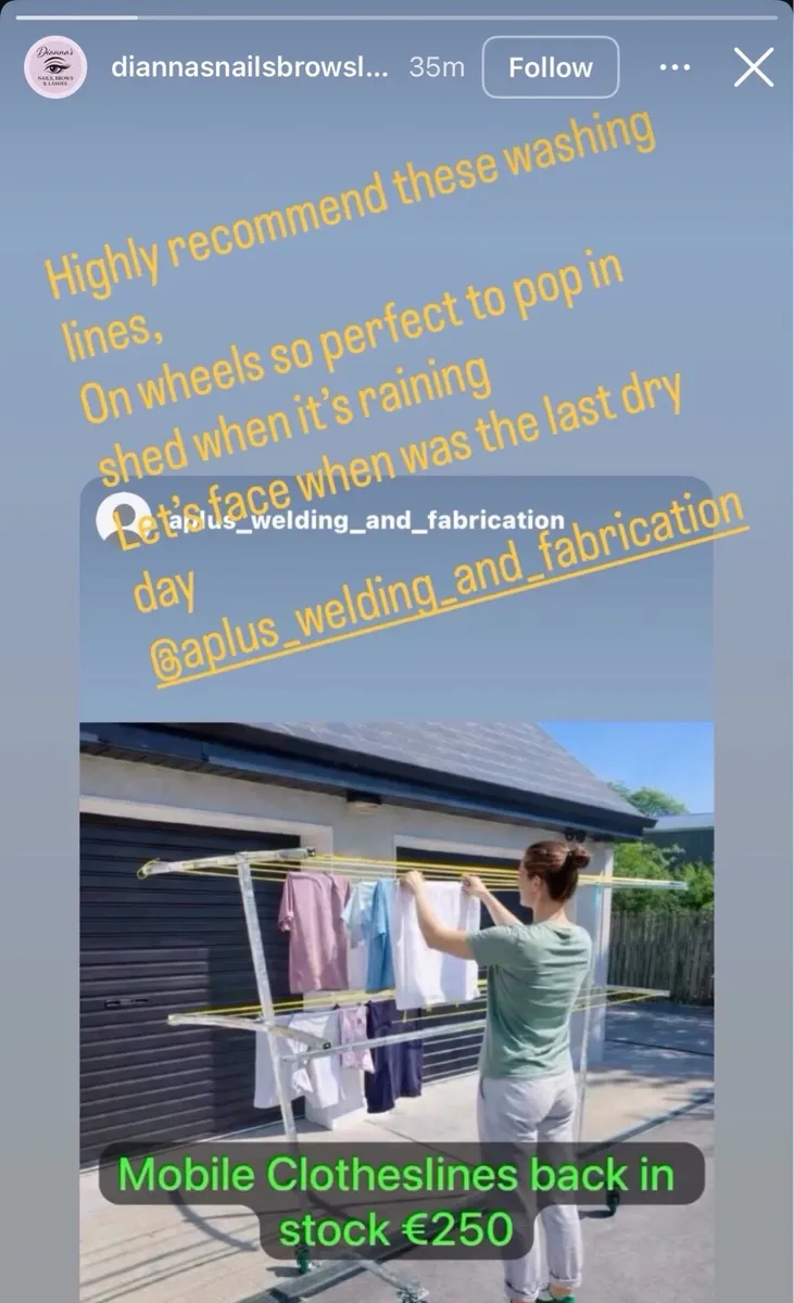 Mobile washing lines - Image 1