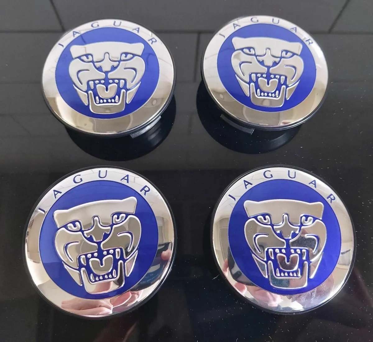 Blue Jaguar Caps - FREE POST - Image 1