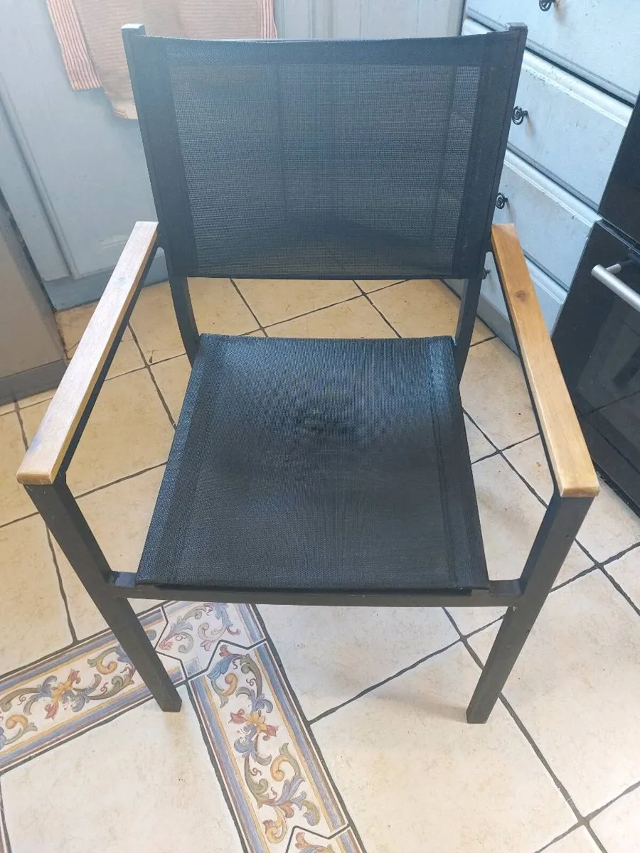 Set of 6 dining chairs (indoor/outdoor/garden) - Image 2