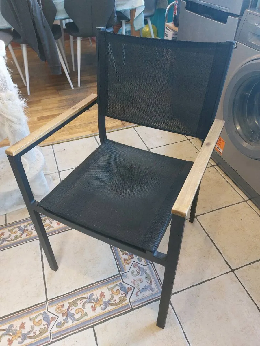 Set of 6 dining chairs (indoor/outdoor/garden) - Image 1