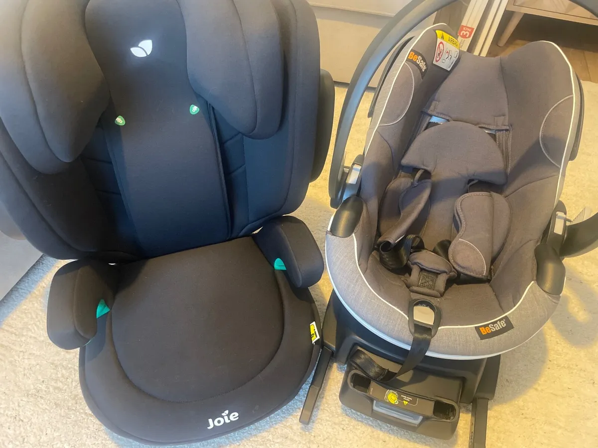 TWO BABY CAR SEATs - Image 1