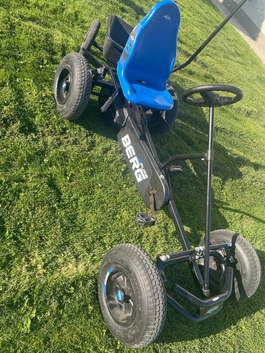 *Bargain*  BERG Go Kart, trailer & flashing light - Image 4