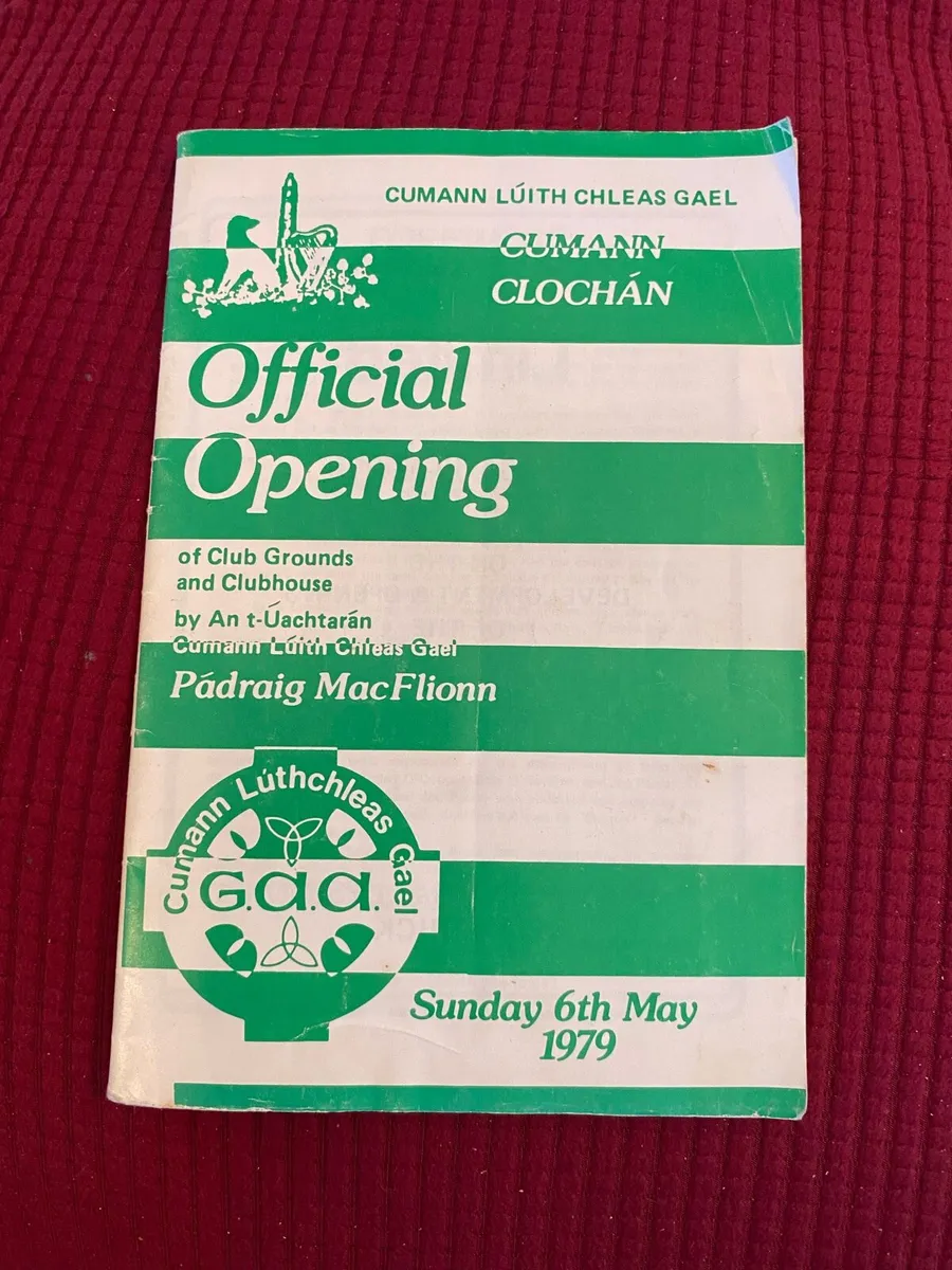 Clochan GAA Club Limerick-Official Opening 1979 - Image 1