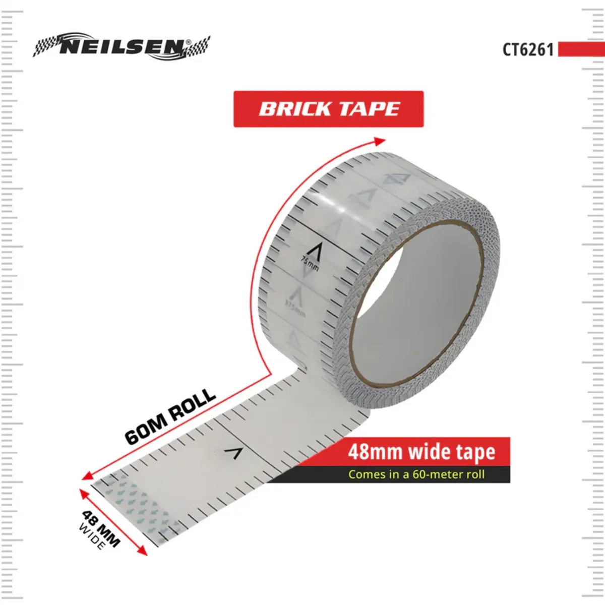 Building Profiles Gauge Brick Tape - Image 3