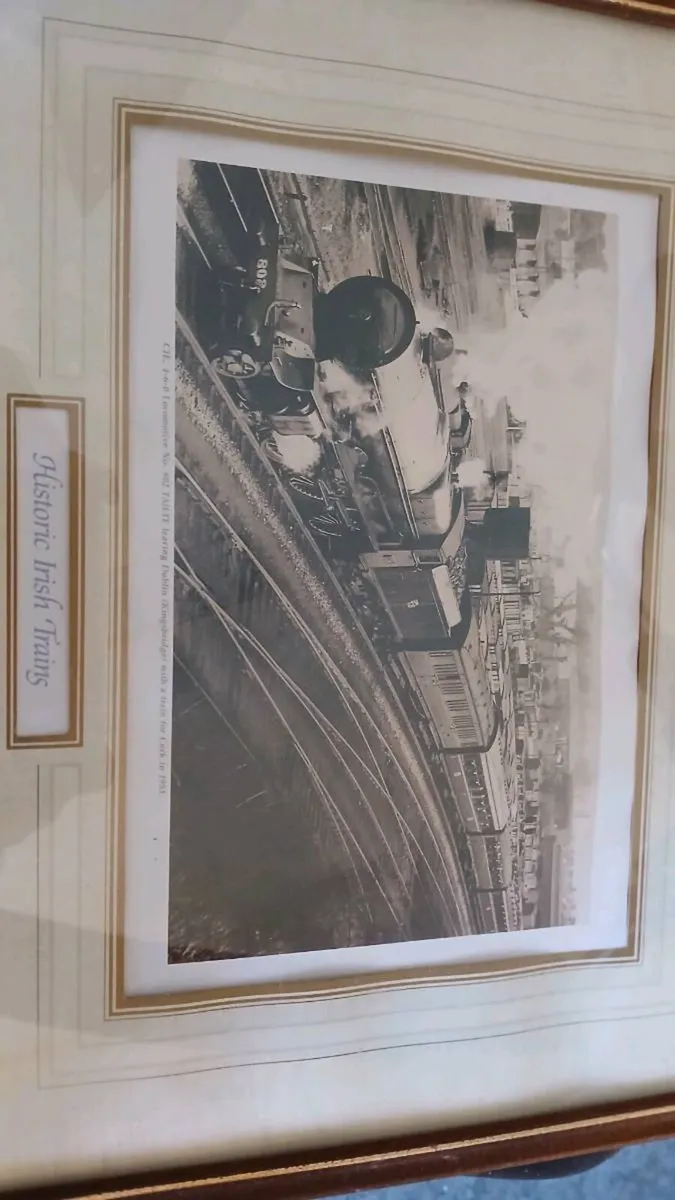 4 x  Historic Irish Trains. - Image 3