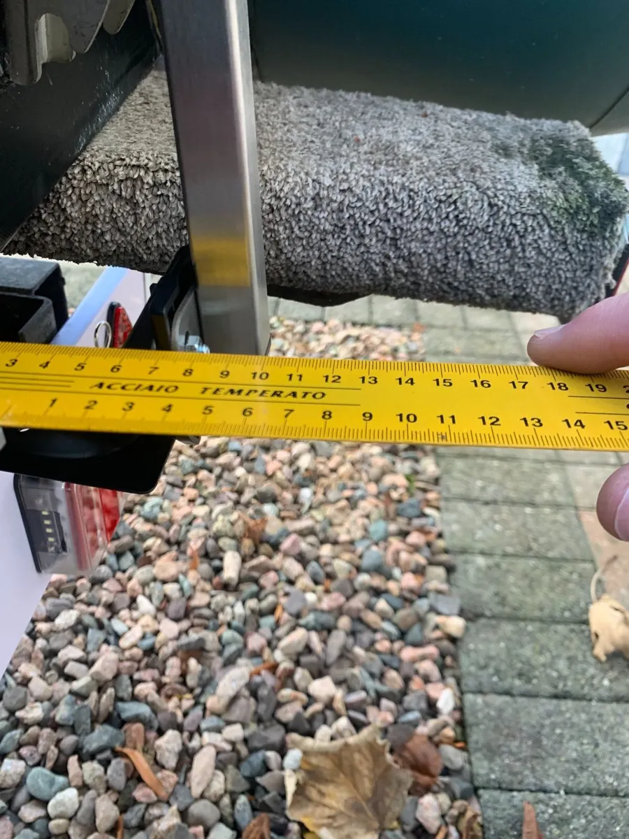 Transducer mount for large transducers , bended . - Image 2