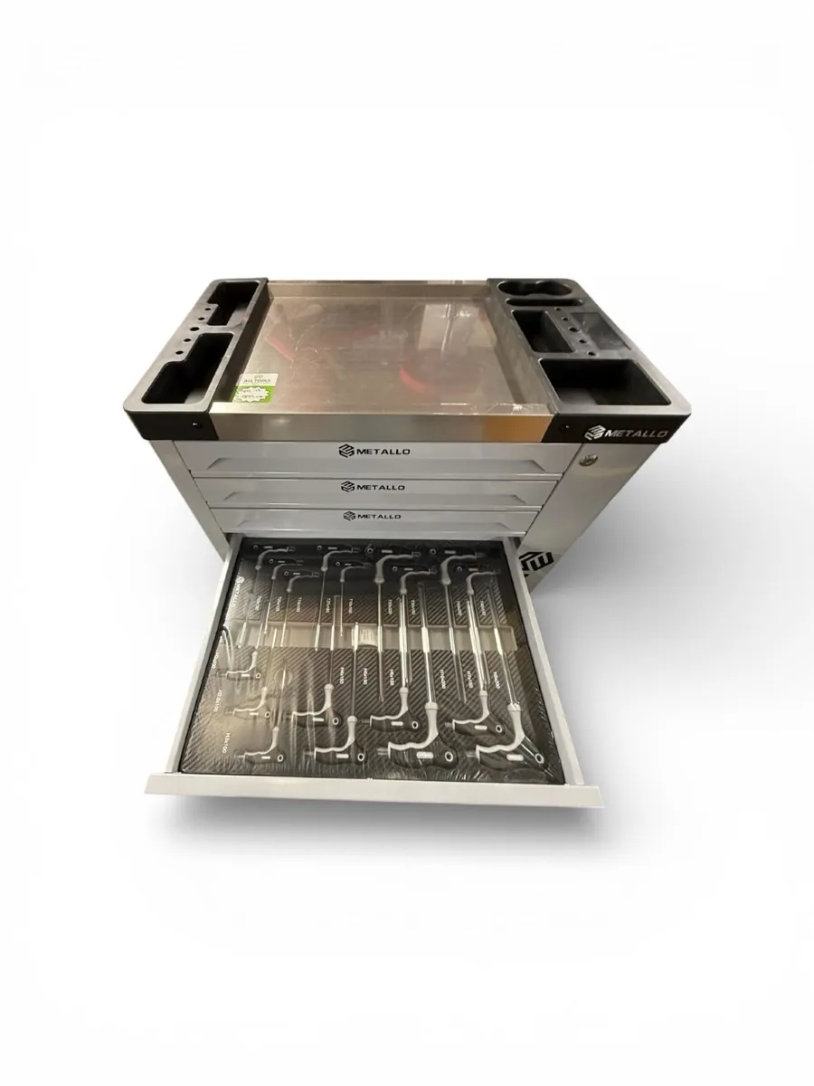 Metallo 10 Drawer Tool Chest With Tools - Image 3