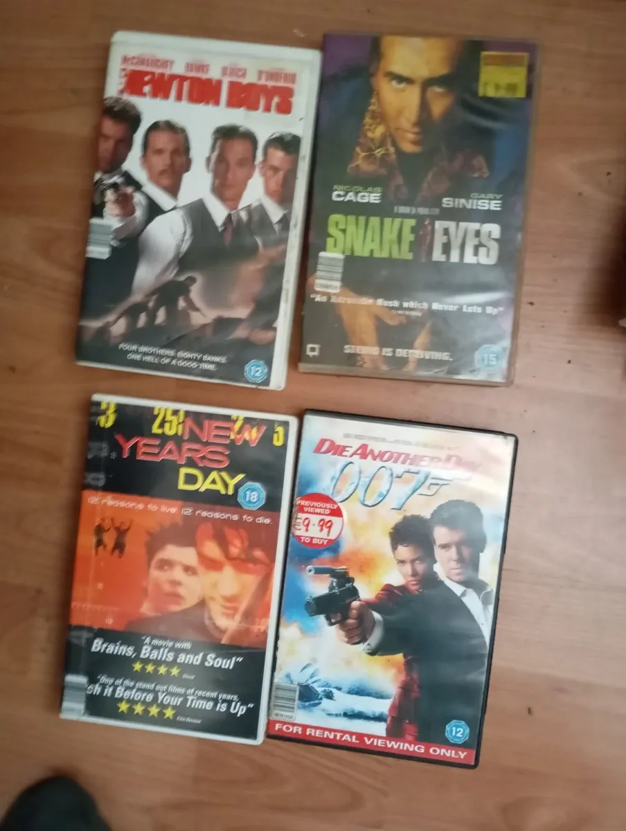 Lot if blank vhs tapes snd lot of films. - Image 3