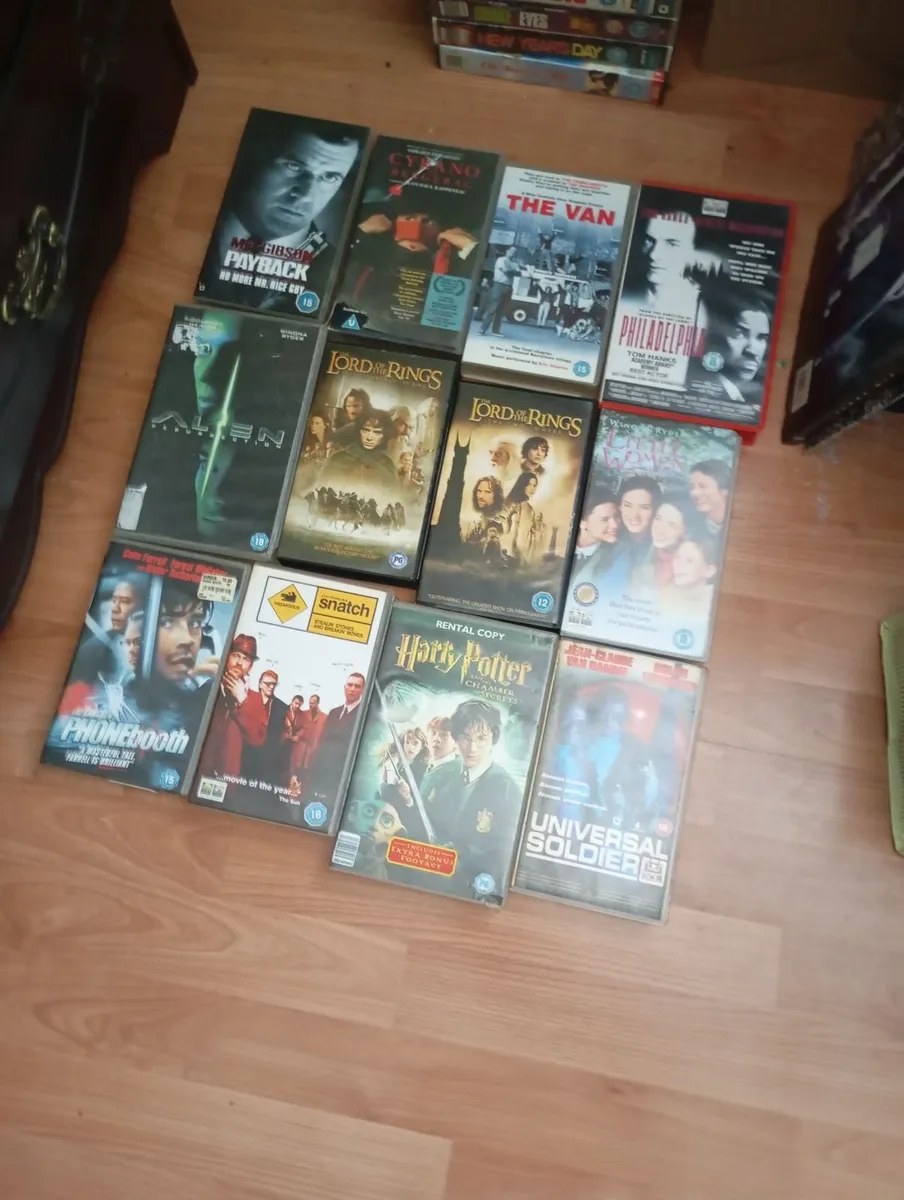 Lot if blank vhs tapes snd lot of films. - Image 2