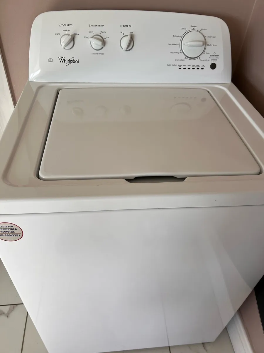 Whirlpool American style washer - Image 1
