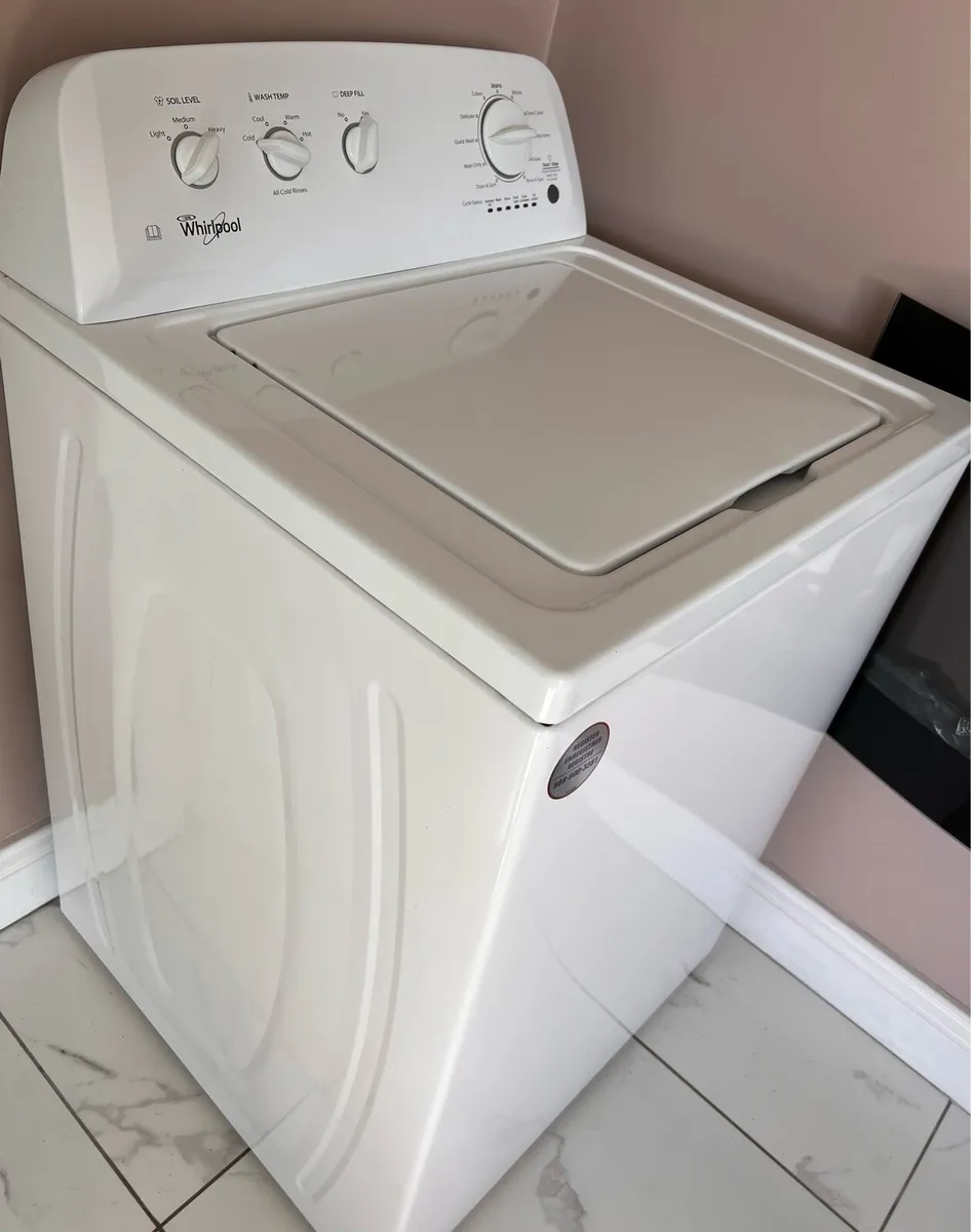 Whirlpool American style washer - Image 4