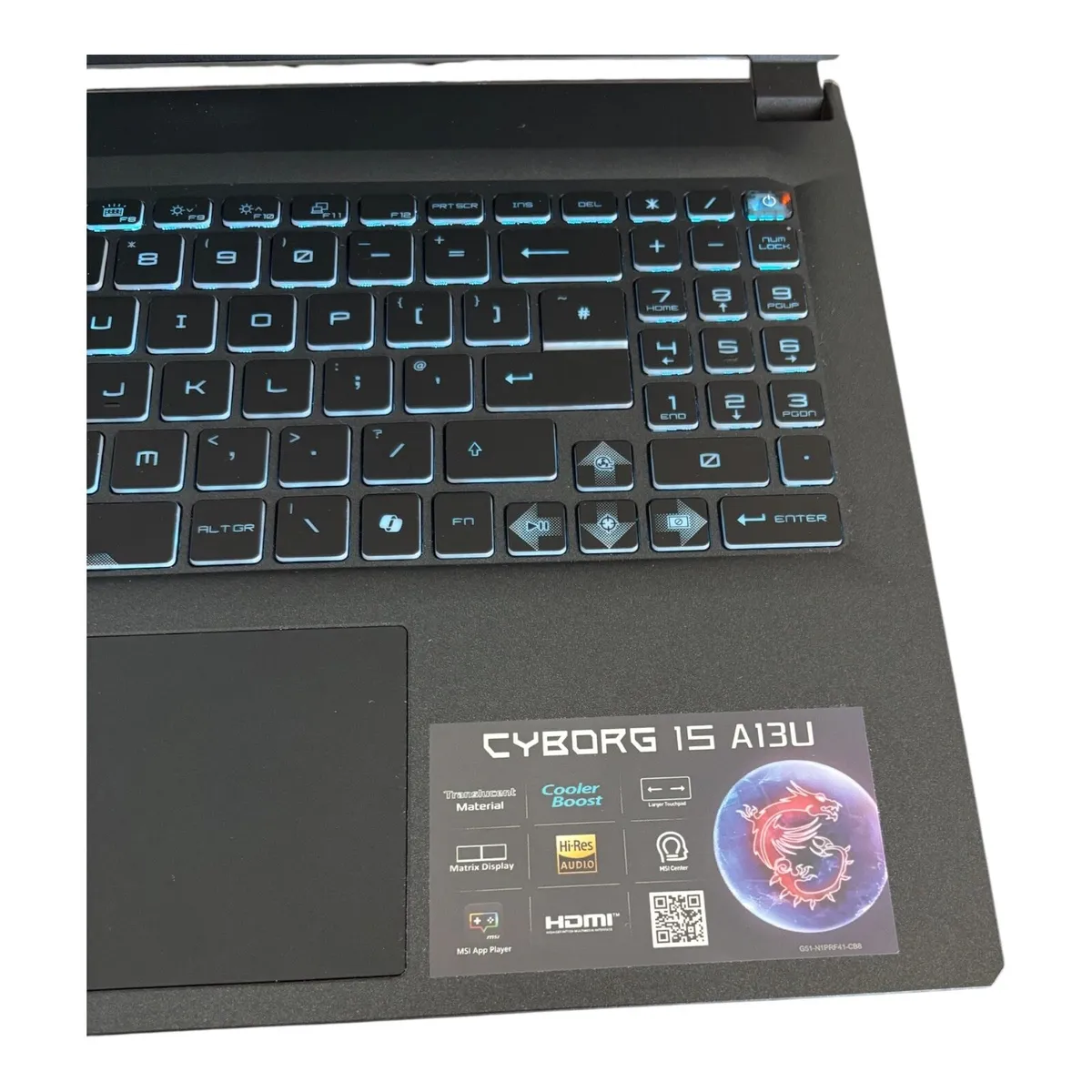 Cyborg 15 A13U gaming laptop - Image 3