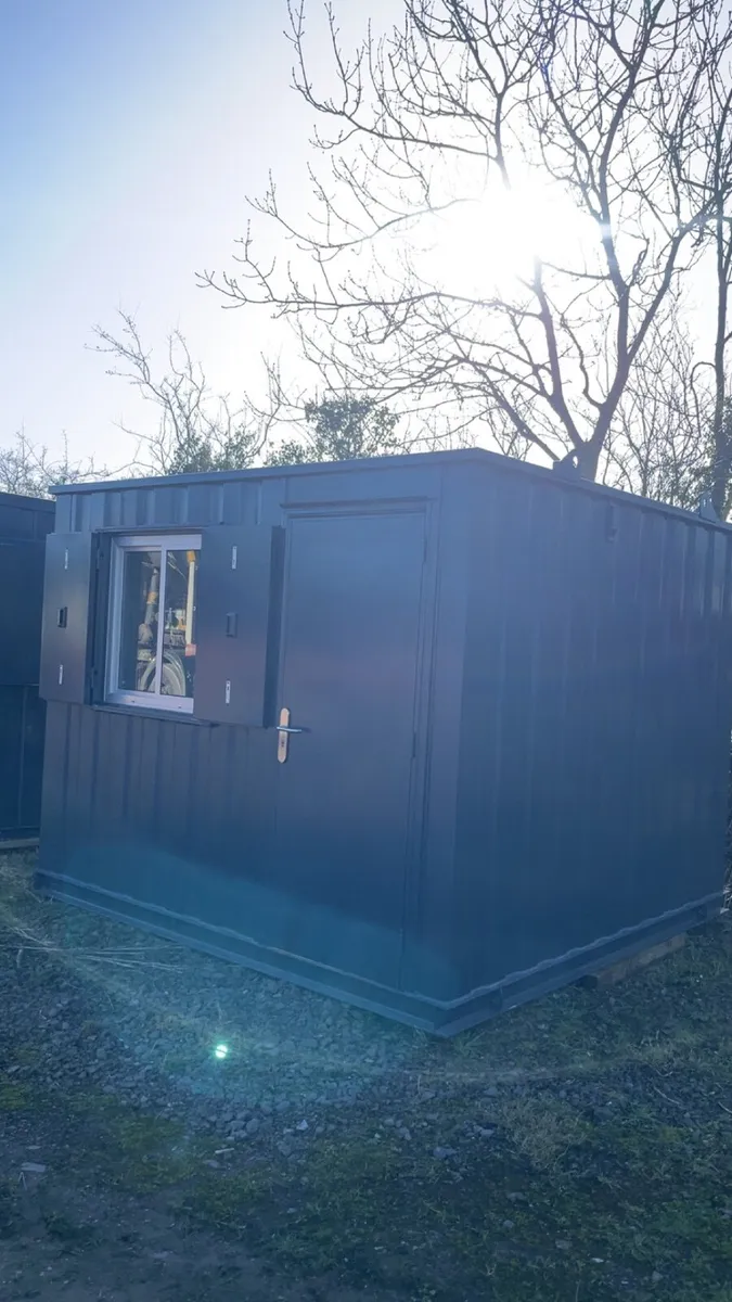 10x10 antivandle site office - Image 4