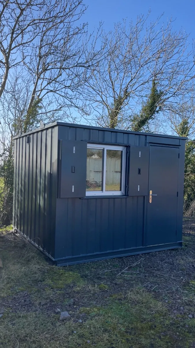 10x10 antivandle site office - Image 1