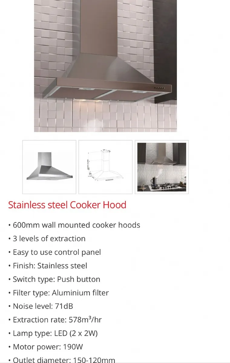 Brand new Extractor fan